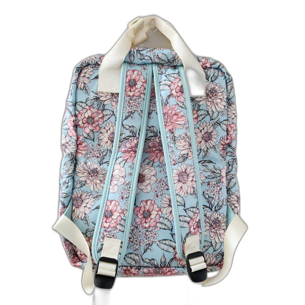 No Boundaries Lightweight Floral Bookbag Backpack NWT - Picture 3 of 4